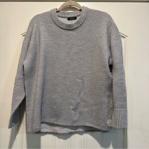 allbirds Light Gray Crewneck Merino Wool Sweater